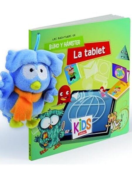 TABLET, LA -AVENTURAS DE BÚHO Y HAMSTER- + PELUCHE