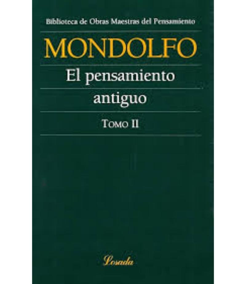 PENSAMIENTO ANTIGUO, EL - TOMO 2-