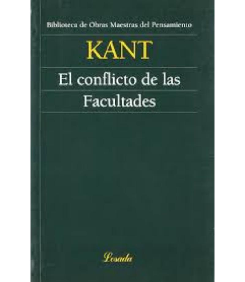 CONFLICTO DE LAS FACULTADES, EL