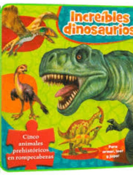INCREÍBLES DINOSAURIOS PARA ARMAR