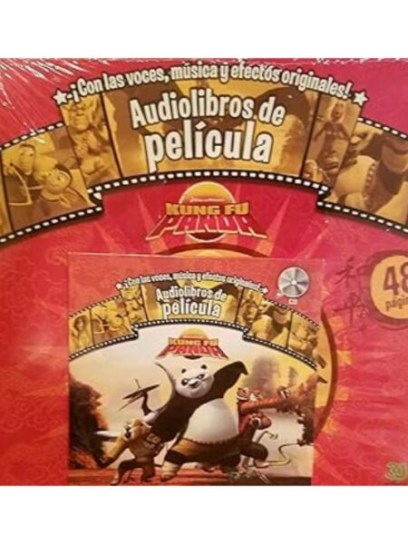 KUNG FU PANDA AUDIOLIBROS DE PELÍCULA + CD