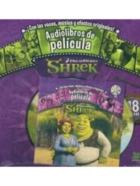 SHREK AUDIOLIBROS DE PELÍCULA + CD