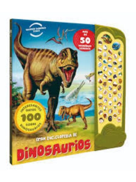 GRAN ENCICLOPEDIA DE LOS DINOSAURIOS  - SONIDO INCREÍBLES