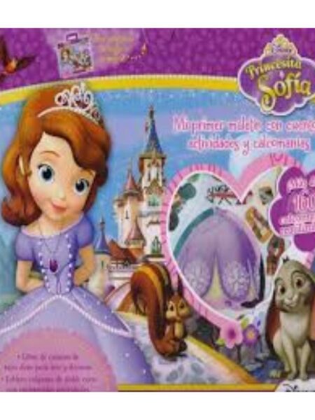PRINCESITA SOFÍA -MI PRIMER MALETÍN CON CUENTOS ACTIVIDADES Y CALCOMANIAS