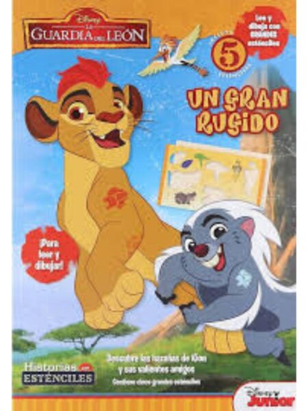 UN GRAN RUGIDO LA GUARDIA DEL LEÓN - HISTORIA CON ESTENCILES