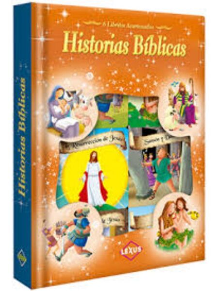 HISTORIAS BÍBLICAS CAJA X 6 LIBROS ACARTONADOS
