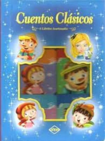 CUENTOS CLÁSICOS CAJA X 6 -LIBROS ACARTONADOS