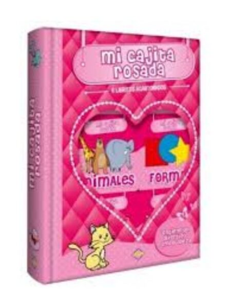 MI CAJITA ROSADA 6 LIBRITOS ACARTONADOS