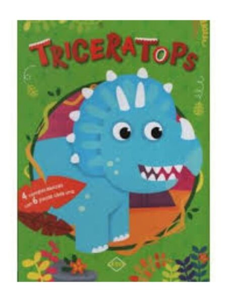 TRICERATOPS -4 ROMPECABEZAS-