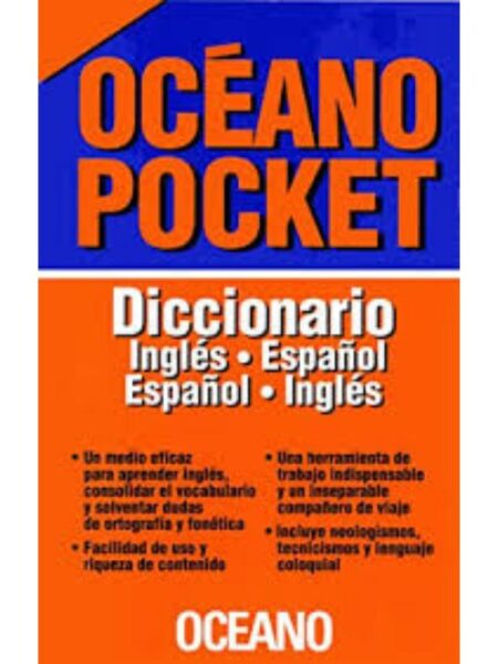 OCÉANO POCKET, DICCIONARIO INGLÉS-ESPAÑOL / ESPAÑOL-INGLÉS