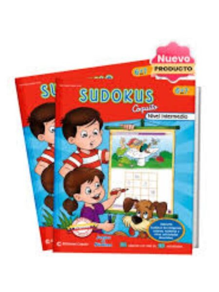 SUDOKUS COQUITO NIVEL INTERMEDIO