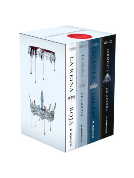 PACK 4 TOMOS, LA REINA ROJA