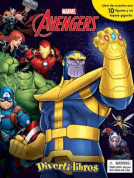 DIVERTÍ LIBROS AVENGERS