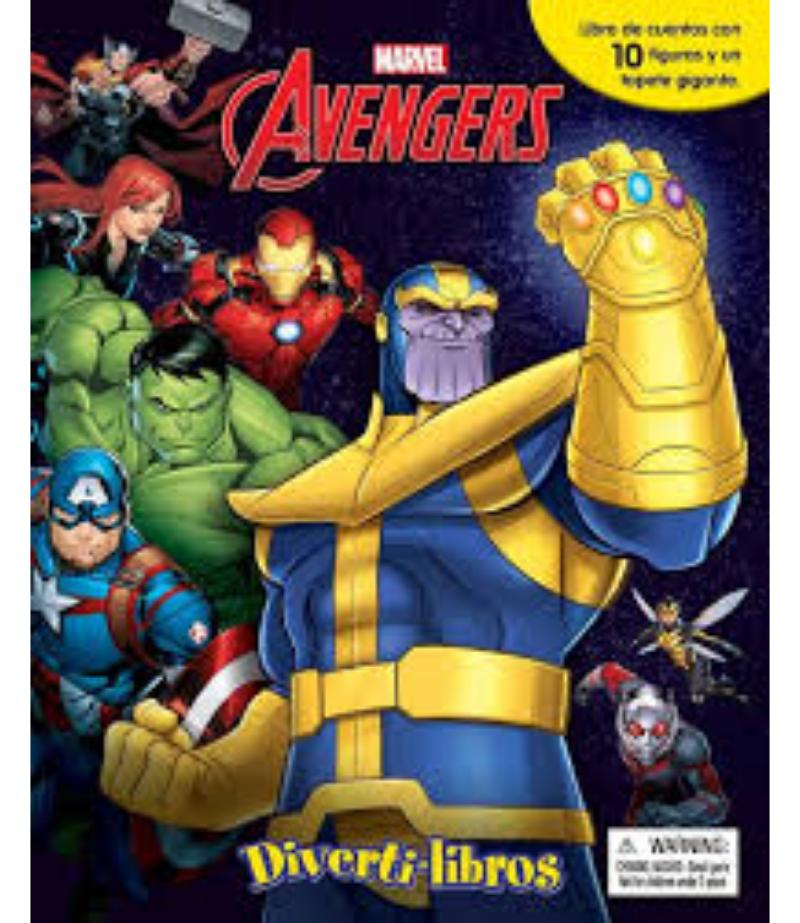 DIVERTÍ LIBROS AVENGERS