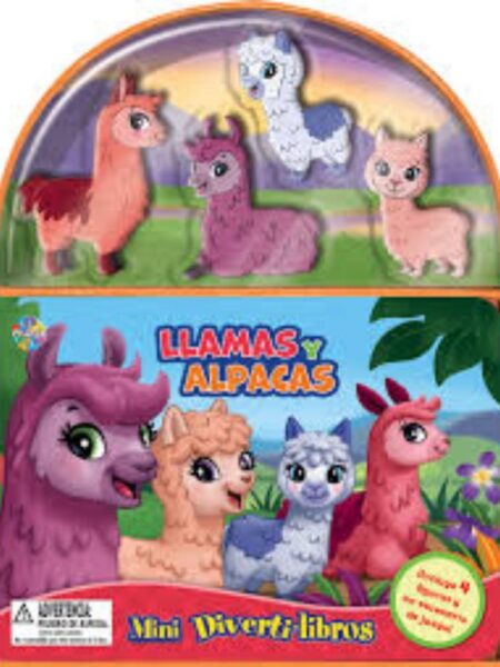 LLAMAS Y ALPACAS. MINI DIVERTI-LIBROS