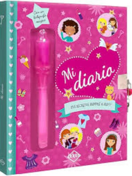 MI DIARIO TUS SECRETOS SIEMPRE A SALVO + BOLÍGRAFO