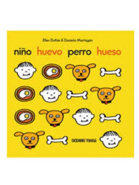 NIÑO HUEVO PERRO HUESO