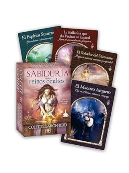 SABIDURÍA DE LOS REINOS OCULTOS -LIBRO + 44 CARTAS-