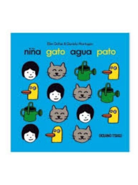 NIÑA GATO AGUA PATO