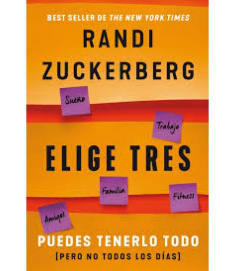 ELIGE TRES, PUEDES TENERLO TODO, PERO NO TODOS LOS DÍAS