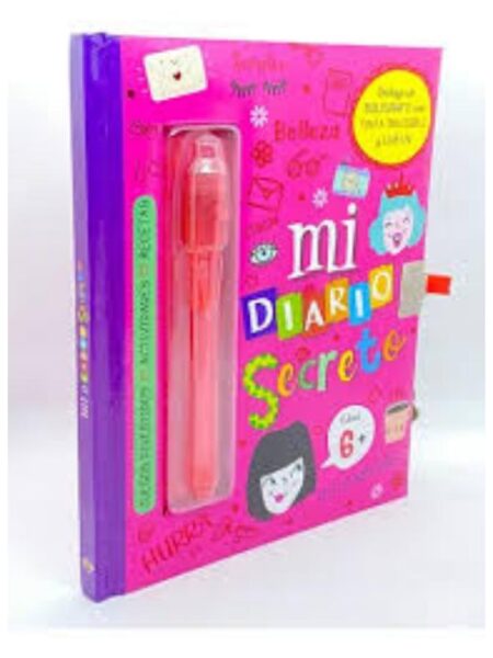 MI DIARIO SECRETO + LINTERNA