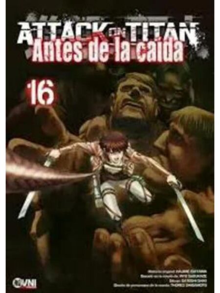 ATTACK ON TITAN -ANTES DE LA CAÍDA- 16