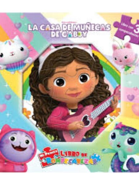 MI PRIMER LIBRO DE ROMPECABEZAS. LA CASA DE MUÑECAS DE GABBY.