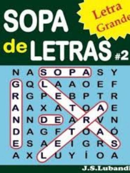SOPA DE LETRAS 2 -320 PAGINAS LETRA GRANDE-