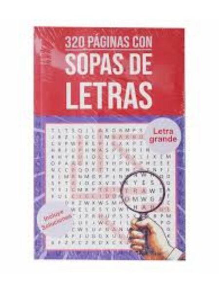 SOPA DE LETRAS 320 LUPA -COLECCIÓN-