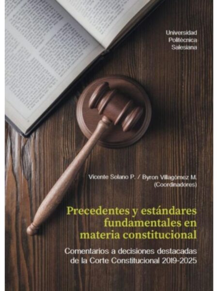 PRECEDENTES Y ESTÁNDARES FUNDAMENTALES EN MATERIA CONSTITUCIONAL