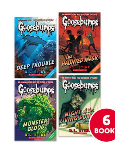BEST OF GOOSEBUMPS X 6 BOOKS