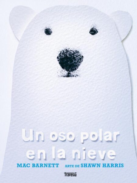 UN OSO POLAR EN LA NIEVE
