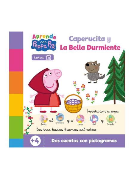 APRENDE CON PEPPA -CAPERUCITA Y LA BELLA DURMIENTE-