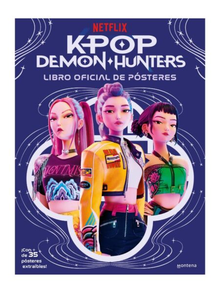 KPOP DEMON HUNTERS -LIBRO OFICIAL DE POSTERS-