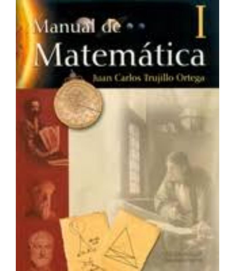 MANUAL DE MATEMÁTICAS I -CUADERNO DE TRABAJO-