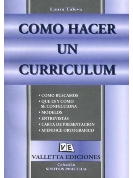 CÓMO HACER UN CURRICULUM