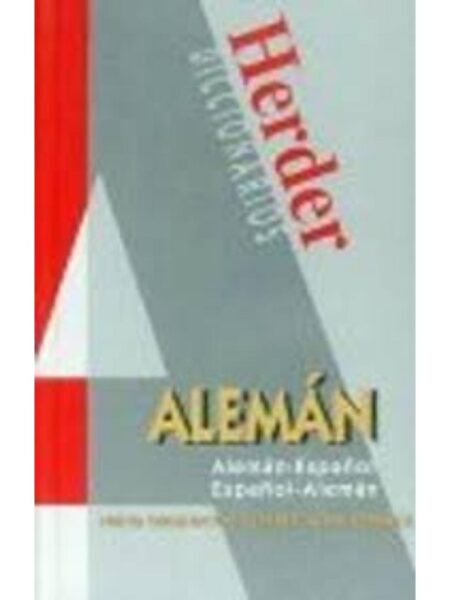 DICCIONARIO MODERNO HERDER ALEMÁN - ESPAÑOL / ESPAL - ALEMÁN