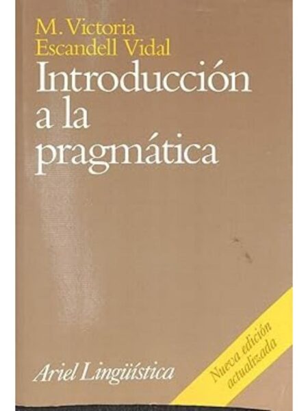 INTRODUCCIÓN A LA PRAGMÁTICA