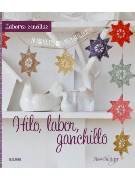 HILO, LABOR, GANCHILLO -LABORES SENCILLOS-