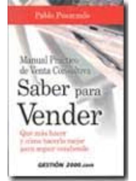 SABER PARA VENDER