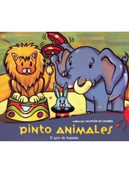 PINTO ANIMALES -SALPICÓN DE COLORES-