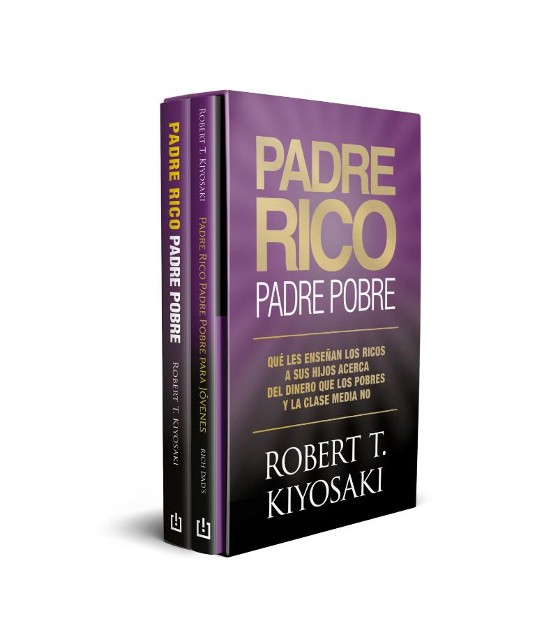 ESTUCHE PADRE RICO PADRE POBRE