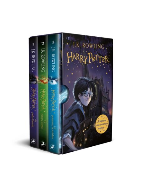 HARRY POTTER -LAS 3 PRIMERAS NOVELAS-