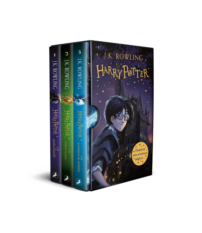 HARRY POTTER -LAS 3 PRIMERAS NOVELAS-