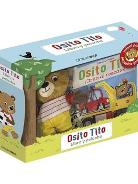 OSITO TITO -LIBRO Y PELUCHE-