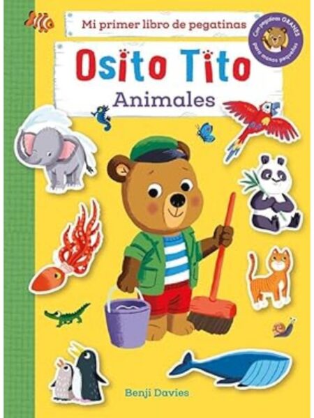 OSITO TITO -PEGATINAS ANIMALES-