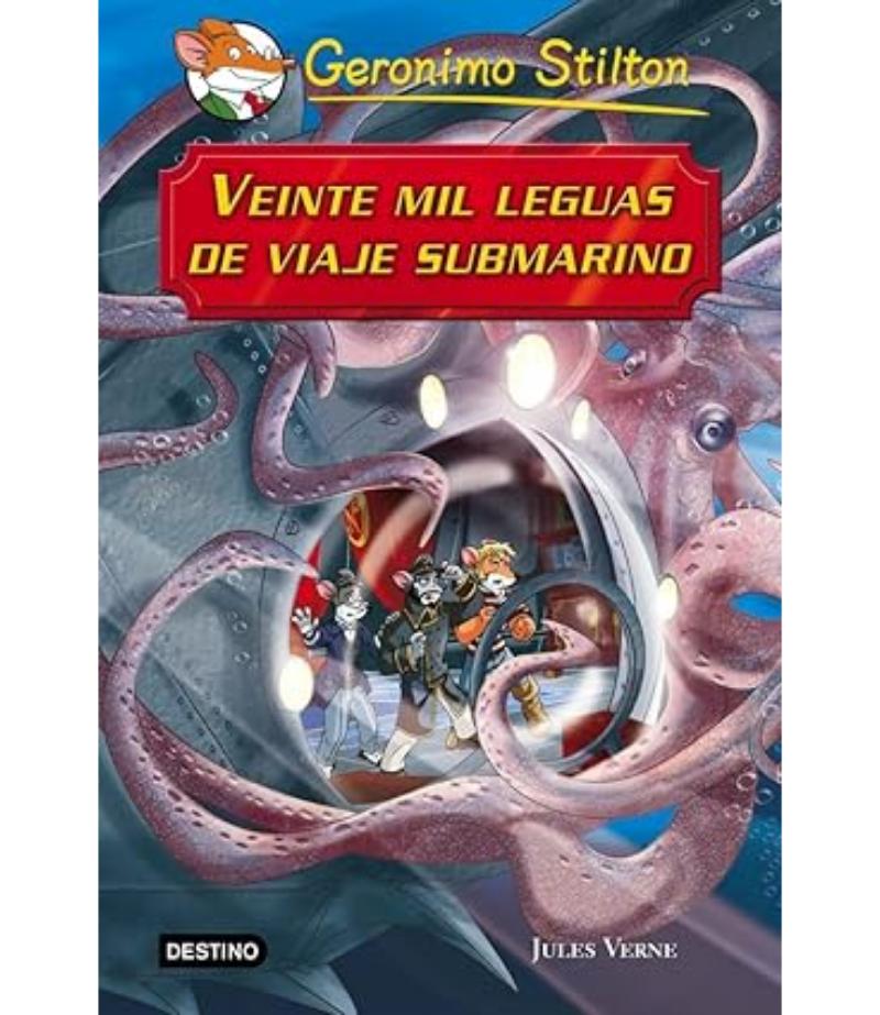 VEINTE MIL LEGUAS DE VIAJE SUBMARINO -GRANDES HISTORIAS-