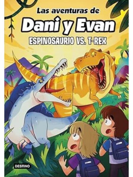 AVENTURAS DE DANI Y EVAN 10, LAS -ESPINOSAURIO VS T-REX- TAPA DURA