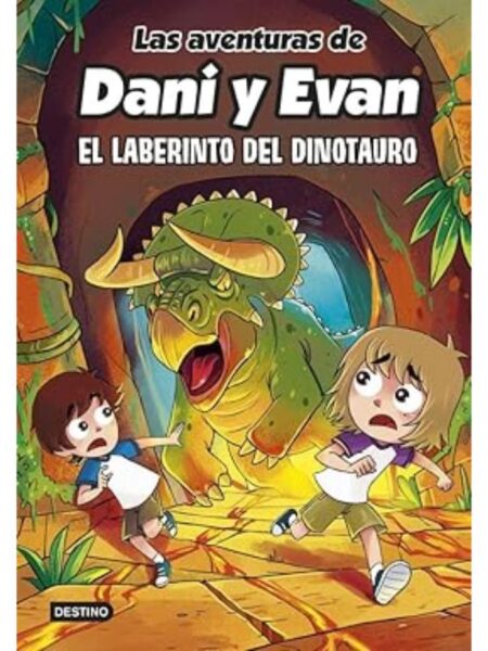 AVENTURAS DE DANI Y EVAN 12, LAS -EL LABERINTO DEL DINOTAURO- TAPA DURA