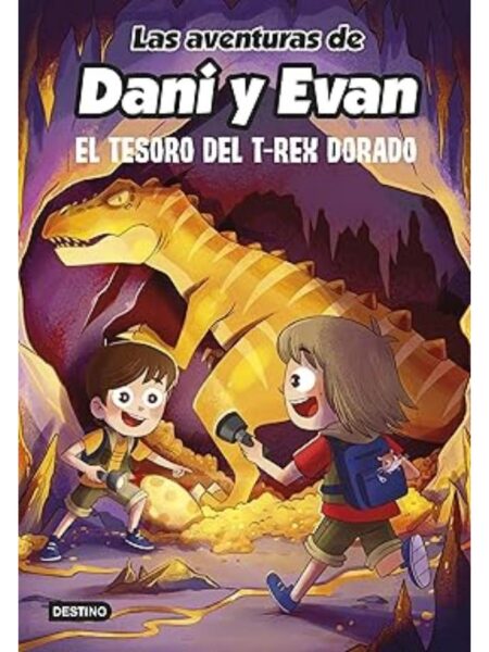 AVENTURAS DE DANI Y EVAN 5, LAS -EL TESORO DEL T-REX DORADO- TAPA DURA